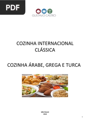 Cozinha Internacional Clássica