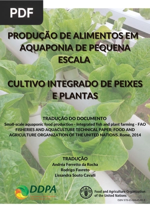 Produção de Alimentos em Aquaponia de Pequena Escala – Cultivo Integrado de Peixes e Plantas