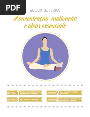 Concentração, motivação e óleos essenciais