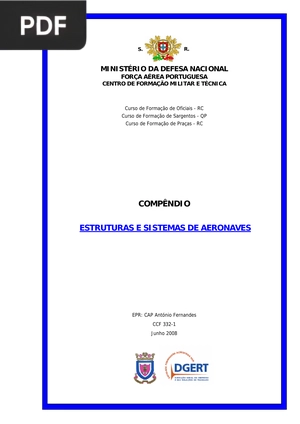 Estruturas e sistemas de aeronaves