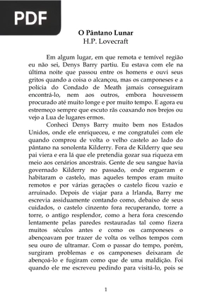 O Pântano Lunar