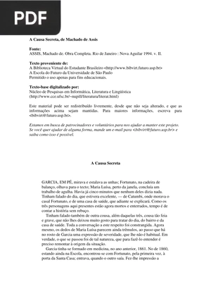 A Causa Secreta