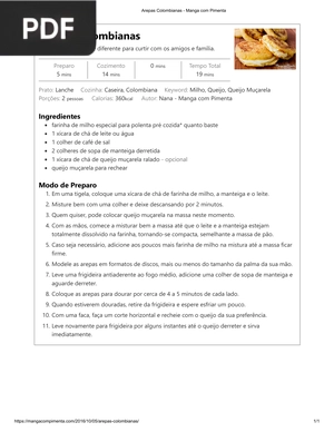 Arepas Colombianas