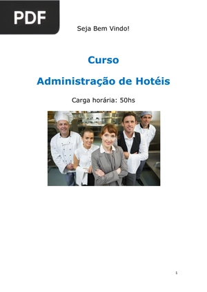 Curso Administração de Hotéis