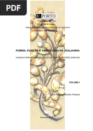 Forma, função e simbologia na joalharia