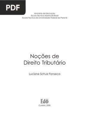 Noções de Direito Tributário