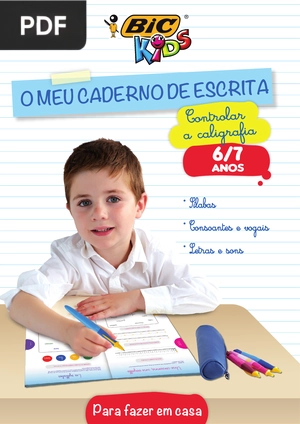 O Meu caderno de escrita