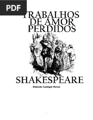 Trabalhos de amor perdidos