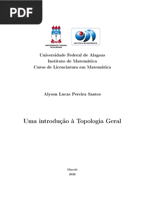 Uma introdução à Topologia Geral