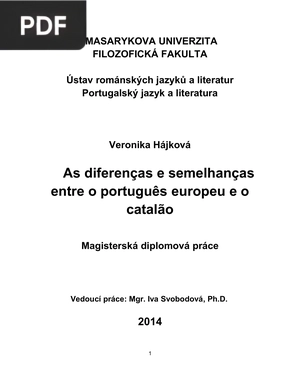 As diferenças e semelhanças entre o português europeu e o catalão
