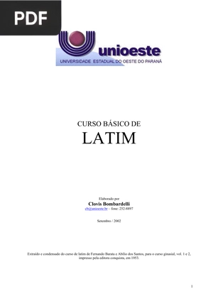 Ensino de Latim