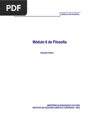 Filosofia Política