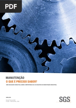 Manutenção o que é preciso saber?