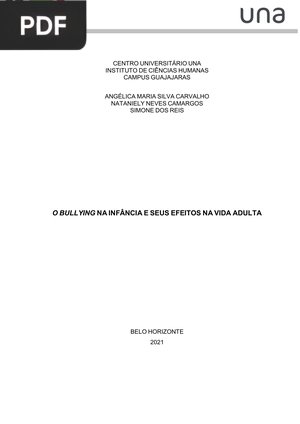 O bullying na infância e seus efeitos na vida adulta