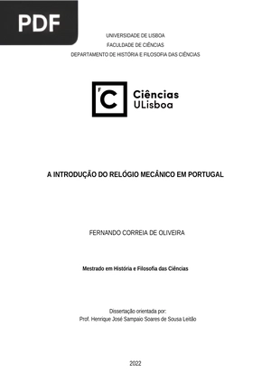 A introdução mecânico em Portugal