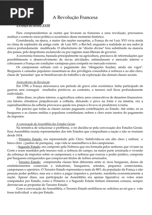 A Revolução Francesa (Artigo)