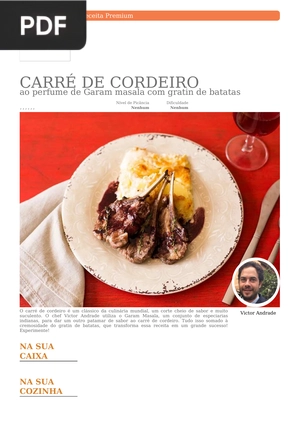 Carré de cordeiro