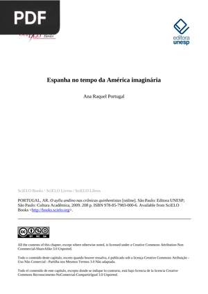 Espanha no tempo da América imaginária