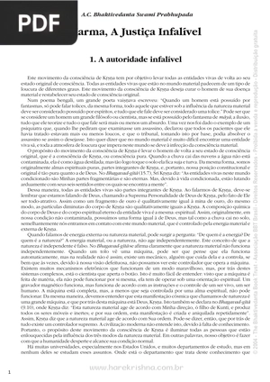 Karma, Justiça Infalível