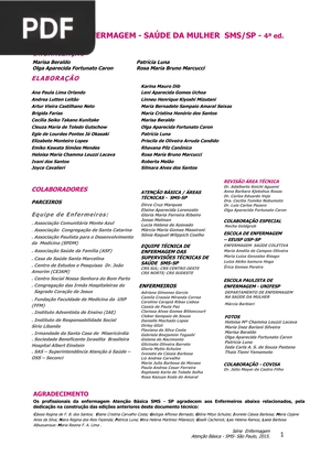 Manual de enfermagem - saúde da mulher SMS/SP - 4ª ed