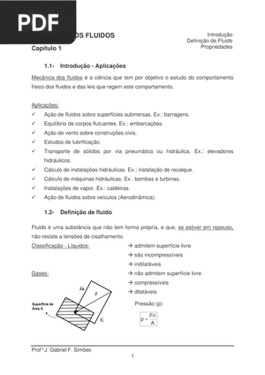 Mecânica dos fluidos
