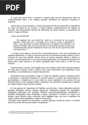 Yoga Para Crianças