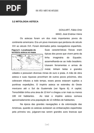 Mitologia Asteca (Artigo)