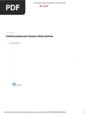 Culinária judaica