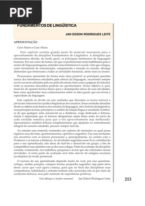Fundamentos de Lingüística