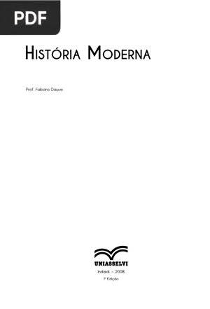 História Moderna