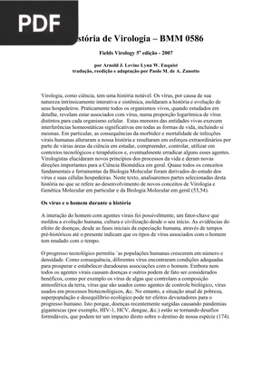 História de Virologia