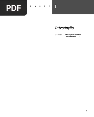 Introdução à Teoria da Personalidade