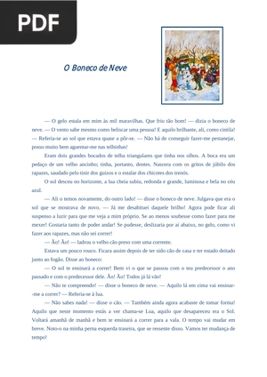 O Boneco de Neve