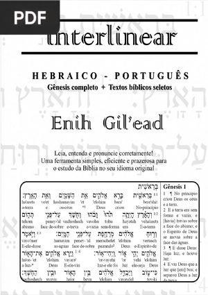 Bíblia em hebraico transliterada para portuguêss