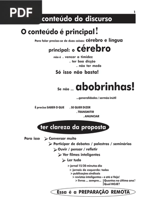 Apostila oratória
