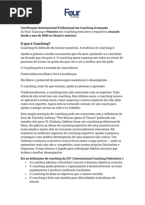 Coaching (Artigo)