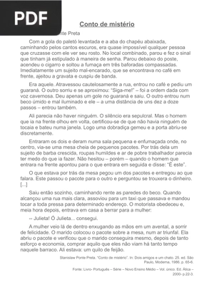 Conto de mistério