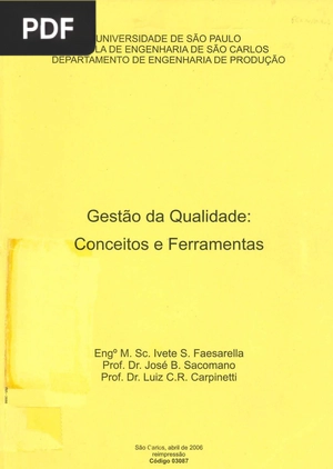 Gestão da Qualidade: Conceitos e Ferramentas