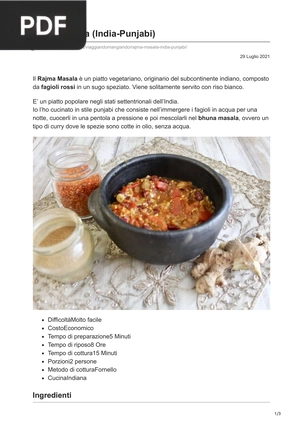 Rajma Masala