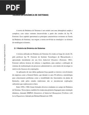 Teoria dinâmica de sistemas