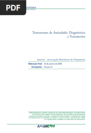 Transtornos de Ansiedade: Diagnóstico e Tratamento