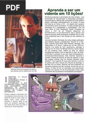Aprenda a ser um Vidente em 10 Lições (Artigo)