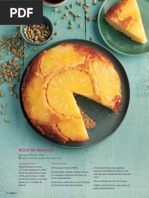 Bolo de Abacaxi