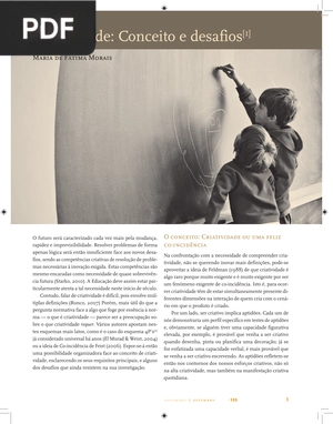 Criatividade: Conceito e desafios (Artigo)