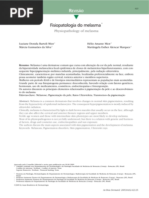 Fisiopatologia do melasma