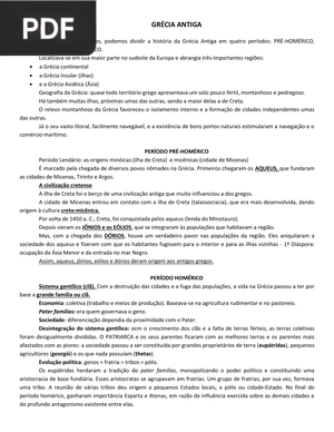 Grécia Antiga (Artigo)
