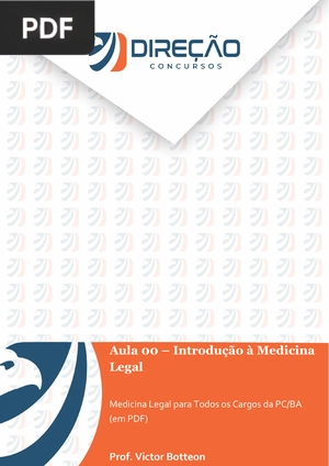 Introdução à Medicina Legal