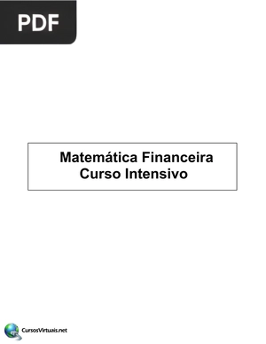 Matemática Financeira Curso Intensivo