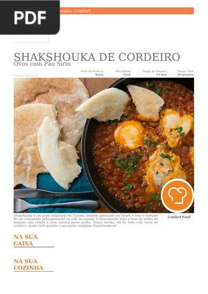 Shakshouka de cordeiro