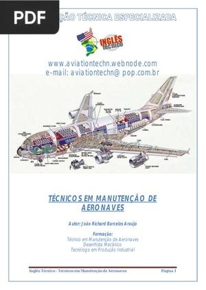 Técnicos en manutenção de aeronaves